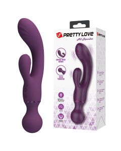 PRETTY LOVE - VIBRATEUR POINT G VIOLET POLYVALENT