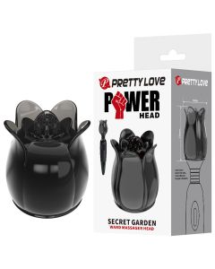 PRETTY LOVE - SECRET GARDEN TÊTE DE MASSAGE NOIRE