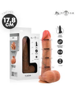 MR INTENSE - GARY S PÉNIS EN SILICONE ULTRA-RÉALISTE AVEC TESTICULES 17,8 CM -Ø- 4,2 CM