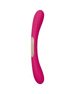 LELO - BOOMERANG VIBRATEUR À DOUBLE EXTRÉMITÉ CERISE