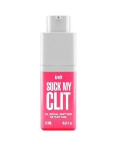 INTT -  SUCK MY CLIT GEL EFFET SUCCION FRAISE SAUVAGE 15 ML