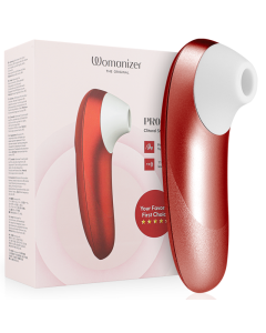 WOMANIZER - STIMULATEUR CLITORIAL VIBRANT PRO BORDEAUX