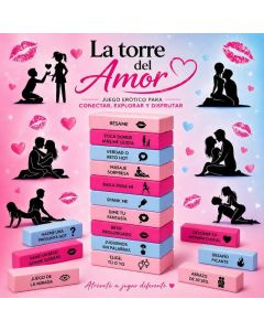 DIABLO PICANTE - JEU DE LA TOUR D'AMOUR - VERSION ESPAGNOLE