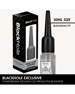 BLACK HOLE - APPLICATEUR DE LUBRIFIANT ANAL TAILLE S 30 ML