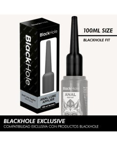 BLACK HOLE - APPLICATEUR DE LUBRIFIANT ANAL TAILLE L 100 ML