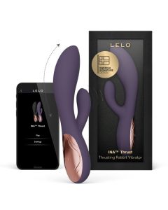 LELO - INA THRUST RABBIT VIBRATEUR À POUSSÉE VIOLET