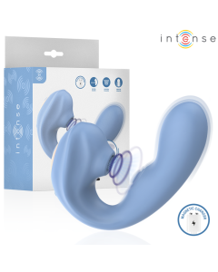 INTENSE - GINA STIMULATEUR CLITORIAL MULTIFONCTIONNEL BLEU