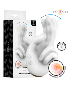 INTENSE - JIMMY STIMULATEUR MULTIFONCTION EN FORME DE MAIN AVEC VIBRATION ET CHALEUR