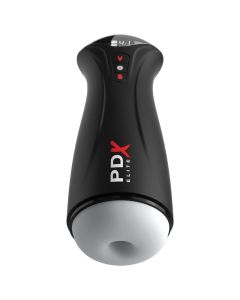 PDX ELITE - MASTURBATEUR MASCULIN TRANSPARENT FAP-GASM AVEC SUCCION INTERMITTENTE
