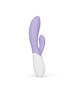 LELO - INA TWIST DOUBLE VIBRATEUR LAPIN POUR LE POINT G ET LE CLITORIS LAVANDE