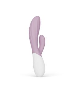 LELO - INA TWIST DOUBLE VIBRATEUR LAPIN POUR LE POINT G ET LE CLITORIS ROSE