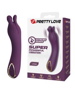 PRETTY LOVE - VIBRATEUR RECHARGEABLE LUNAO 10 FONCTIONS VIOLET