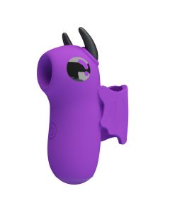 PRETTY LOVE - STIMULATEUR DE DOIGTS RECHARGEABLE MAGIC DEVIL VIOLET