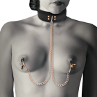 Coquette Chic Desire - Collier Pince Tip Fantaisie avec Doublure en Néoprène