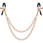 Coquette Chic Desire - Pinces Metelons Fantaisie en Métal avec Chaîne