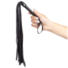 Fouet de Bondage Noir Collection Bdsm