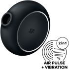 Stimulateur et Vibrateur Double Air Pulse Pro To Go 3 Noir