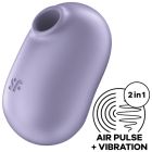 Stimulateur et Vibrateur Double Air Pulse Pro To Go 2 Violet