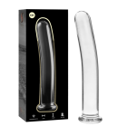 Modèle 8 Gode en Verre Borosilicate Clair 14.5 Cm -O- 2 Cm