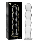 Modèle 10 Gode en Verre Borosilicate Clair 16.5 Cm -O- 3.5 Cm