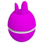 Vibrateur Rond en Silicone Gemini Ball Violet
