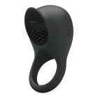 Anneau Pénis Vibrant avec Langue Noire
