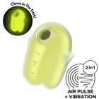 Glowing Ghost Air Pulse & Vibrateur Jaune
