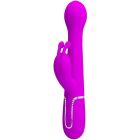 Vibrateur Dejon Rabbit 3 en 1 Multifonction Violet