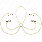 4 Pinces à Tamelon et Clito Réglables Or