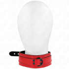 Collier Ajustable Rouge Vin 37,5-49,5 Cm X 5 Cm