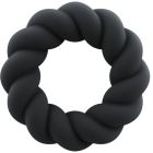 Off - Anneau de Masturbation en Silicone Noir Twist