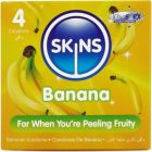 Pack de 4 Préservatifs Banane Premium