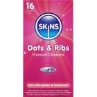 Pack de 16 Préservatifs Premium Dots & Ribs