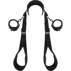 Position Jambes Ouvertes avec Menottes Doublées en Noprène