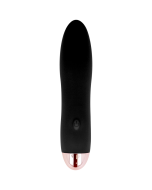 DOLCE VITA - VIBRATEUR RECHARGEABLE QUATRE NOIR 7 VITESSES