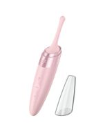 SATISFYER - VIBRATEUR  POINTE DE CLIT TWIRLING DELIGHT ROSE