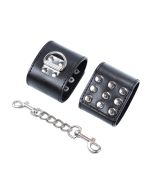 OHMAMA FETISH - RETENUES-POIGNETS SNAP FASTEN MÉTAL