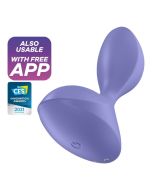 SATISFYER - SWEET SEAL BOUCHON VIBRANT APP VIOLET