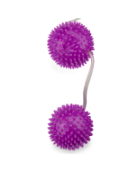 BAILE - BALLES TEXTURÉES VIOLET PROFONDEMENT PLAISIR 3.60 CM