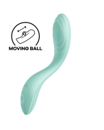 SATISFYER - VIBRATEUR SPOT G RRROLLING PLEASURE VERT