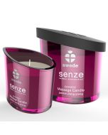 SWEDE - BOUGIE DE MASSAGE EXSTATIQUE SENZE - JASMIN, YLANG YLANG