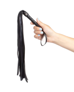 SECRETPLAY - FOUET DE BONDAGE NOIR  COLLECTION BDSM