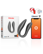 ONINDER - LISBOA G-SPOT & CLITORAL STIMULATEUR NOIR - APPLICATION GRATUITE