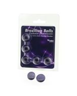 TALOKA - 5 BALLES BRÉSILIENNES EFFET VIBRANT ÉLECTRIQUE GEL EXCITANT