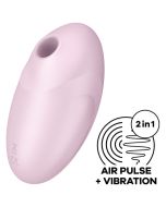 SATISFYER - STIMULATEUR ET VIBRATEUR VULVA LOVER 3 ROSE