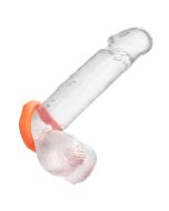 CALEXOTICS - BAGUE ALPHA SEXAGON ORANGE