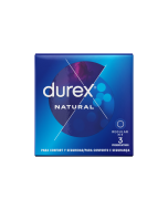 DUREX - PRÉSERVATIFS NATURELS 3 UNITÉS