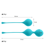 INTENSE - PACK BALLES KEGEL KENDALL BLEU