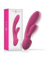 INTENSE - Vibrateur Luigi Rabbit Silicone Liquide Rose