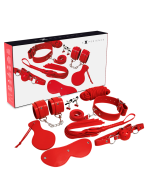 EXPERIENCE - KIT FÉTICHE BDSM SÉRIE ROUGE